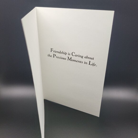 P&A Leopard Cub Greeting Card With Sentiment Inside Friendship Unused - Picture 2 of 5